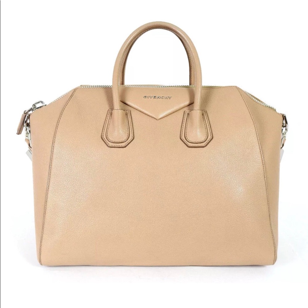 Givenchy Antigona Nude Medium Goatskin Satchel